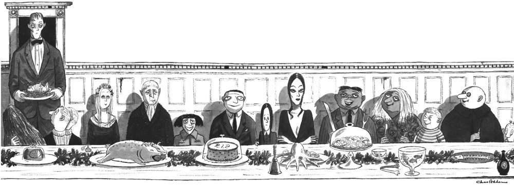 Addams Family Dinner